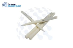 Retractable white laser hair removal marker